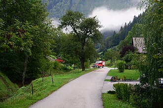 2018-09-14 (703) KLF-A Schwarzenbach an der Pielach (Baujahr 2008) and MTF-A Schwarzenbach an der Pielach (Baujahr 2010) at Unterabschnitts-Übung at Haltgraben, Tiefgrabenrotte, Frankenfels, Austria.jpg
