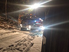 2018-02-16 (105) Technical exercise of Freiwillige Feuerwehr Weißenburg with people search in the Wiesrotte, Frankenfels.jpg