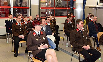 2021-01-16 (100) Guests of honor and crew of 5th General meeting with election of the Freiwilligen Feuerwehr Weißenburg, Frankenfels, Austria.jpg